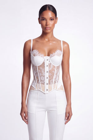 Muse Corset. Ivory