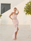 Maris Lace Gown. Pink