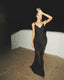 Elise Lace Dress. Black
