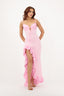 Evelyn Maxi Dress. Baby Pink