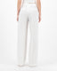 Linen Trousers with Pleats. Off White