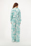 Emerald Safari Toile Linen Set