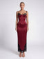 Love Maxi Skirt. Cherry Red