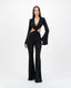 Vivienne Cut-Out Jumpsuit. Crystal Black