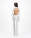 Vivienne Cut-Out Jumpsuit. Crystal White