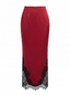 Love Maxi Skirt. Cherry Red