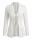Amour Blazer. Ivory