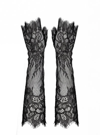 Lace Gloves.Black