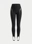 Cut-Out Leggings. Black