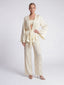 Kimono Jacquard Set. Butter Yellow