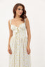 Princesa Midi Dress. Yellow Blossom