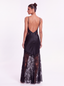 Elise Lace Dress. Black