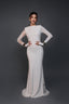 Selene Lace Gown. Ivory