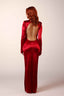 Ariella Velvet Enchantment Maxi Dress
