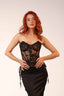Black French Lace Corset