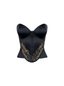 Heart Corset. Black
