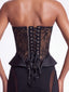 Heart Corset. Black
