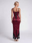 Love Maxi Skirt. Cherry Red