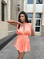 Olivia Mini Dress in Orange
