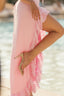 Evelyn Maxi Dress. Baby Pink