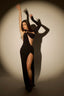 Skylar Cutout Gown with Chain