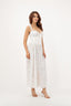 Princesa Midi Dress. Pink Blossom