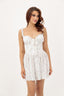 Princesa Mini Dress. Pink Blossom