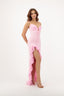 Evelyn Maxi Dress. Baby Pink