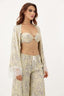 Lace Embroidery Floral Set