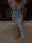 Juliette Dress. Blue