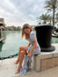 Juliette Dress. Blue