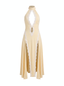 Iris Cutout Dress. Butter Yellow