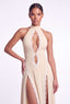 Iris Cutout Dress. Butter Yellow
