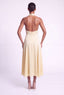 Iris Cutout Dress. Butter Yellow