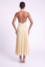 Iris Cutout Dress. Butter Yellow