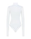 Jersey Bodysuit. White