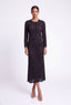 Knitted Crystal Set. Black