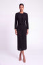 Knitted Crystal Set in Black - Bendita Boutique Dubai, view 3