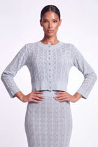 Knitted Crystal Set. Ice Blue