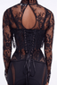 Lace Sleeves. Black