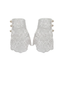 Muse Gloves with Button. White