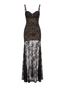 La Rosa Dress. Black