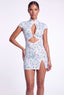 Lotus Dress in Ice Blue - Bendita Boutique Dubai