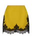 Love Mini Skirt. Amber Gold