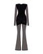 Luna Jumpsuit. Black