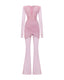 Luna Jumpsuit. Blush Pink