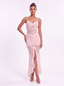 Maris Lace Gown. Pink