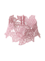 Floral Lace Choker. Pink
