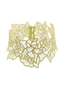 Floral Lace Choker. Yellow