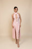 Iris Cutout Dress. Blush Pink